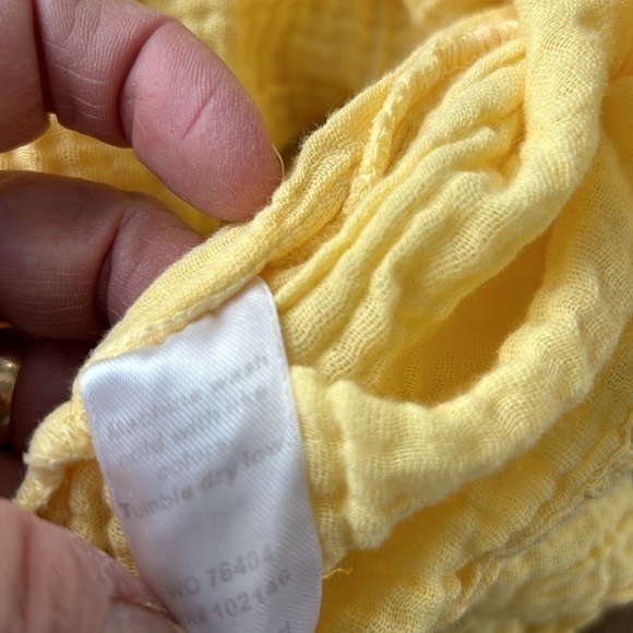 Michael Stars Patsy Square Neck Puff Sleeve Top - Picture 7 of 9